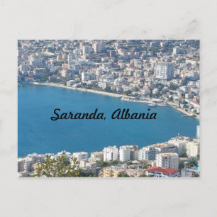 Cartão Postal De Festividades Saranda, cartão de Albânia