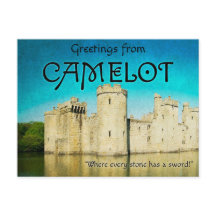 Saudações de Camelot Postais