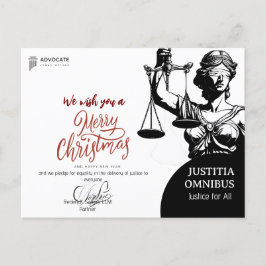 Cartão Postal De Festividades Saudações Legais Elegantes para Clientes e Associa
