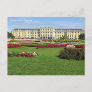 Cartão Postal De Festividades Schönbrunn, Viena