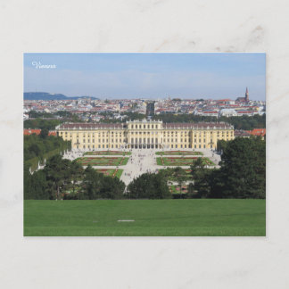 Cartão Postal De Festividades Schönbrunn Viena