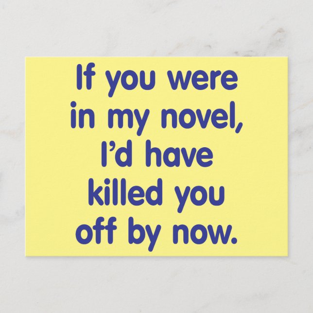 Cartão Postal De Festividades Se você estivesse no meu romance (Frente)