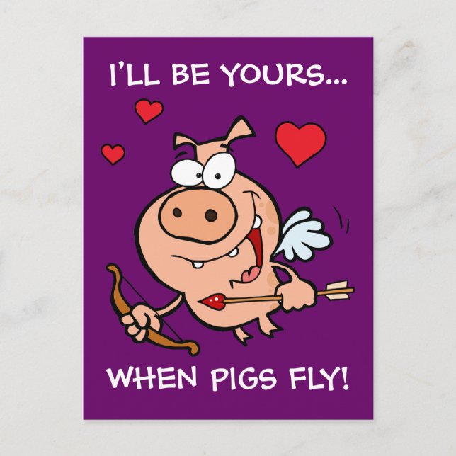 Cartão Postal De Festividades Seja meu anti-Namorados (Frente)