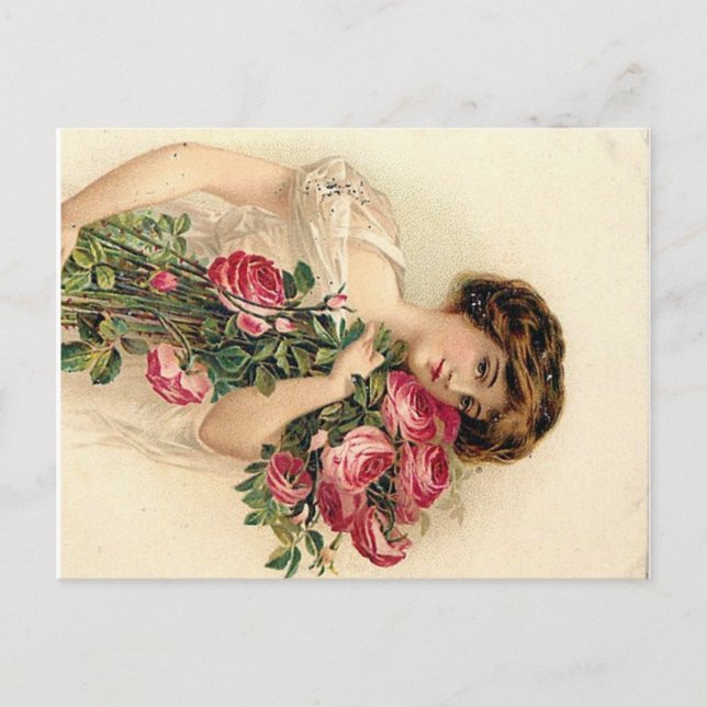 Cartão Postal De Festividades Seja meu Namorados (Frente)