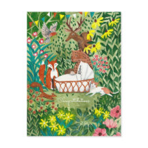 Selva de Animais Verde | Novos Parabéns para bebês