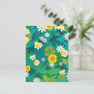 Cartão Postal De Festividades Selva Imaginária 1