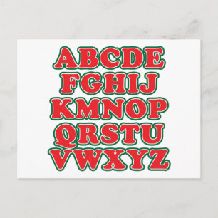 Cartão Postal De Festividades Sem L