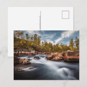 Cartão Postal De Festividades Senja Norway