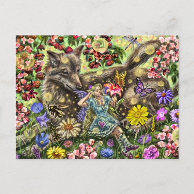 Cartão Postal De Festividades Serenidade (Frente)