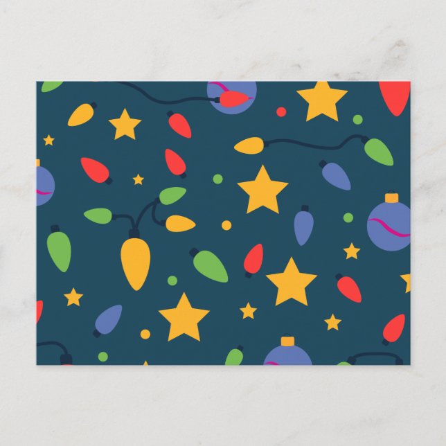 Cartão Postal De Festividades Shine bright this season! (Frente)