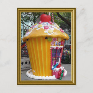 Cartão Postal De Festividades shopping natalino