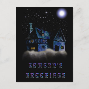 Cartão Postal De Festividades Silent Night