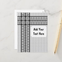 Símbolo Keffiyeh do Padrão de Resistência Palestin