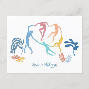 Cartão Postal De Festividades Simplesmente Matisse - Dança