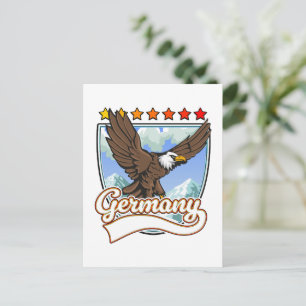 Cartão Postal De Festividades Sistema de Viagem da Alemanha