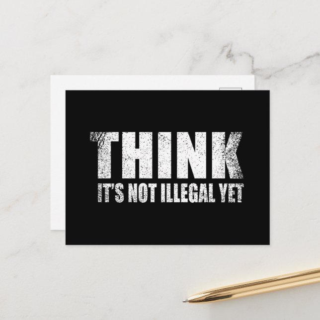 Cartão Postal De Festividades Slogan sarcástico engraçado do humor adulto sarcas (Frente/Verso In Situ)