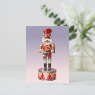 Cartão Postal De Festividades Smile Dog Nutcracker