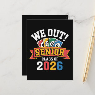 Cartão Postal De Festividades Somos a Turma de Formandos de 2026