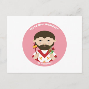 Cartão Postal De Festividades St. Namorados