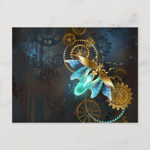 Cartão Postal De Festividades Steampunk Firefly