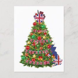 Cartão Postal De Festividades Suéteres feios de X-mas para toda a sua família br