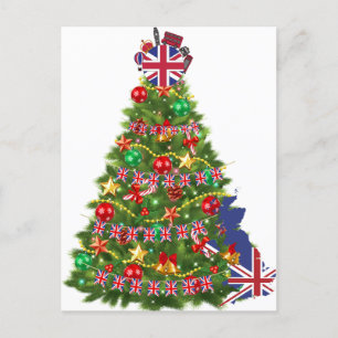 Cartão Postal De Festividades Suéteres feios de X-mas para toda a sua família br