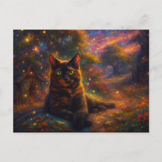 Cartão Postal De Festividades Suki's Cabin