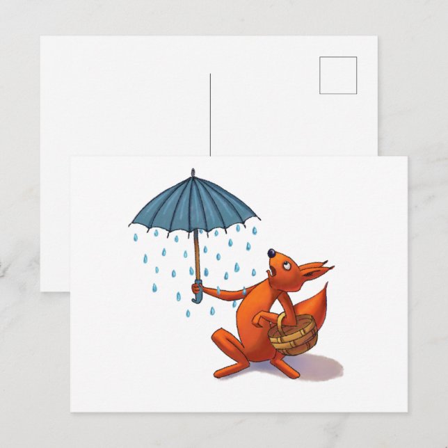 Cartão Postal De Festividades Surpresa! (Frente/Verso)