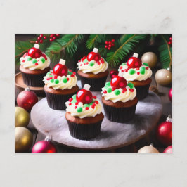 Cartão Postal De Festividades Sweet Holiday Moments