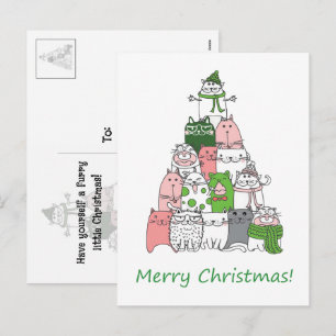 Cartão Postal De Festividades Tenha um Feliz Natal!