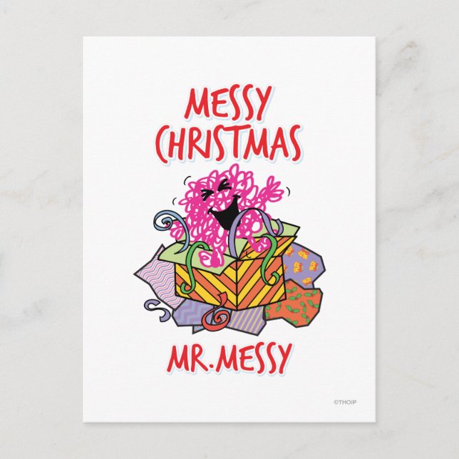 Cartão Postal De Festividades Tenha Um Natal Mensal (Frente)