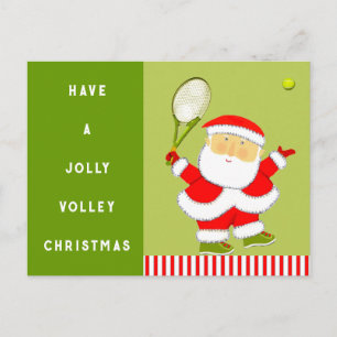 Cartão Postal De Festividades Tênis Natal