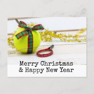Cartão Postal De Festividades Tênis Natal com tema de tênis