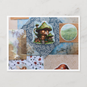 Cartão Postal De Festividades Terra das Fadas