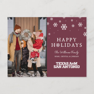 Cartão Postal De Festividades Texas A&M San Antonio