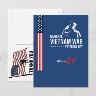 Cartão Postal De Festividades Thank You Veterans American Flag Memorial Day