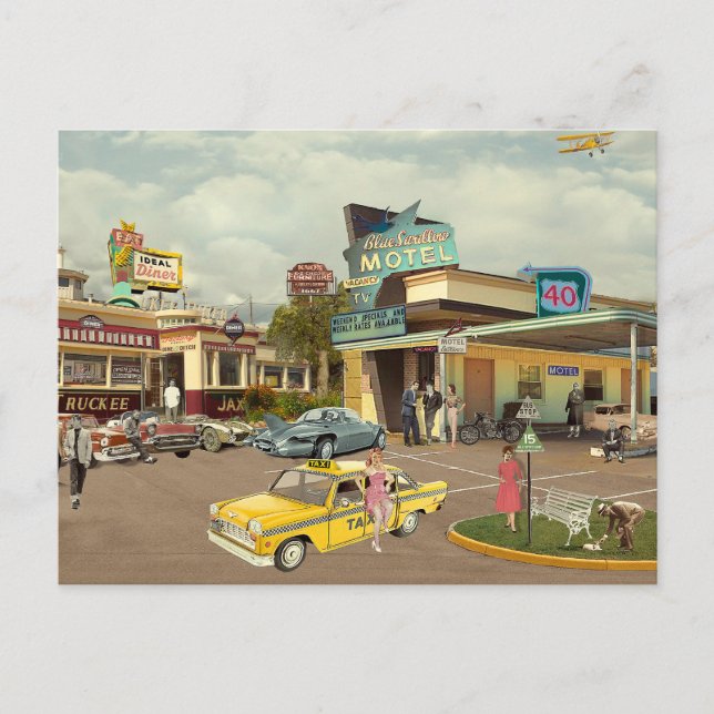 Cartão Postal De Festividades The Cab Driver (Frente)