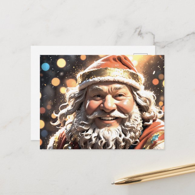 Cartão Postal De Festividades The 'Jolly Belly' Christmas Cheer  (Frente/Verso In Situ)