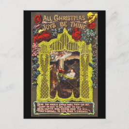 Cartão Postal De Festividades Todas as Jovens de Natal