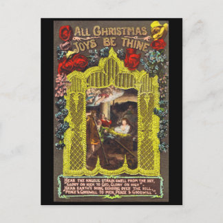 Cartão Postal De Festividades Todas as Jovens de Natal