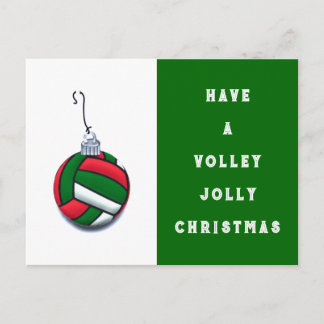 Cartão Postal De Festividades torcida de vôlei