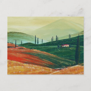 Cartão Postal De Festividades Toscana