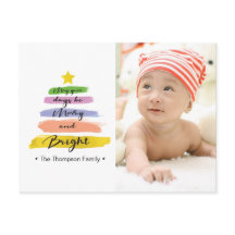 Traços de Aquarela, árvore de Natal, estrela, foto