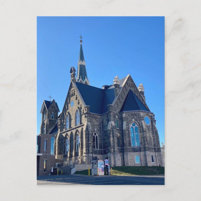 Cartão Postal De Festividades Trinity Evangelical Lutheran Church Milwaukee WI (Frente)