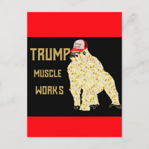 CARTÃO POSTAL DE FESTIVIDADES TRUMP