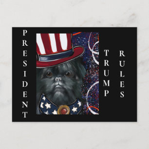 CARTÃO POSTAL DE FESTIVIDADES TRUMP 2024