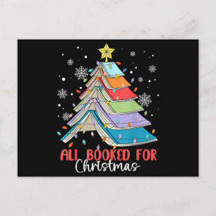 Cartão Postal De Festividades Tudo Reservado Para O Livro De Natal Leve Da Árvor