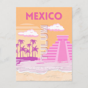 Cartão Postal De Festividades Túlio, Arte De Viagem, Arte Retroativa, Rosa, Lara