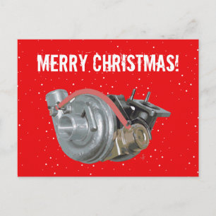 Cartão Postal De Festividades Turbocompressor