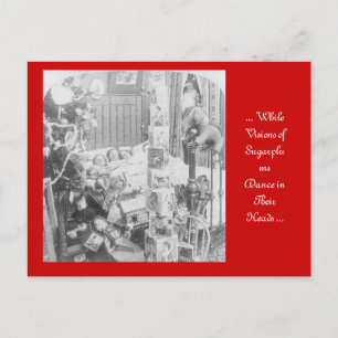 Cartão Postal De Festividades 'Twas a noite antes do Natal